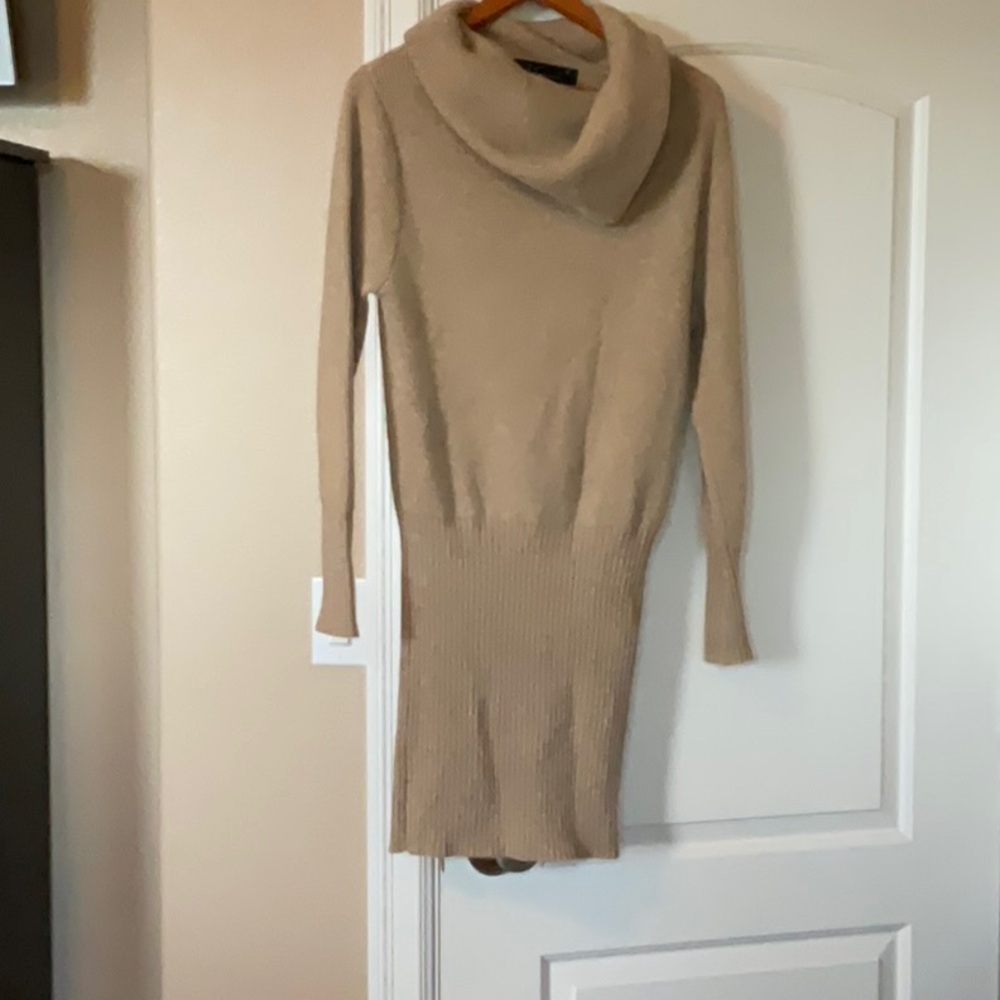 Vanilla chocolate brown dress, one size fits all